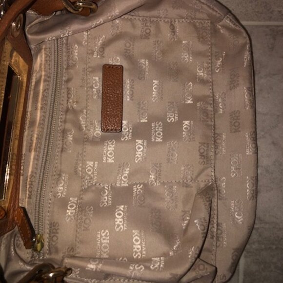 Michael Kors Leather Shoulder Bag - Picture 13 of 16